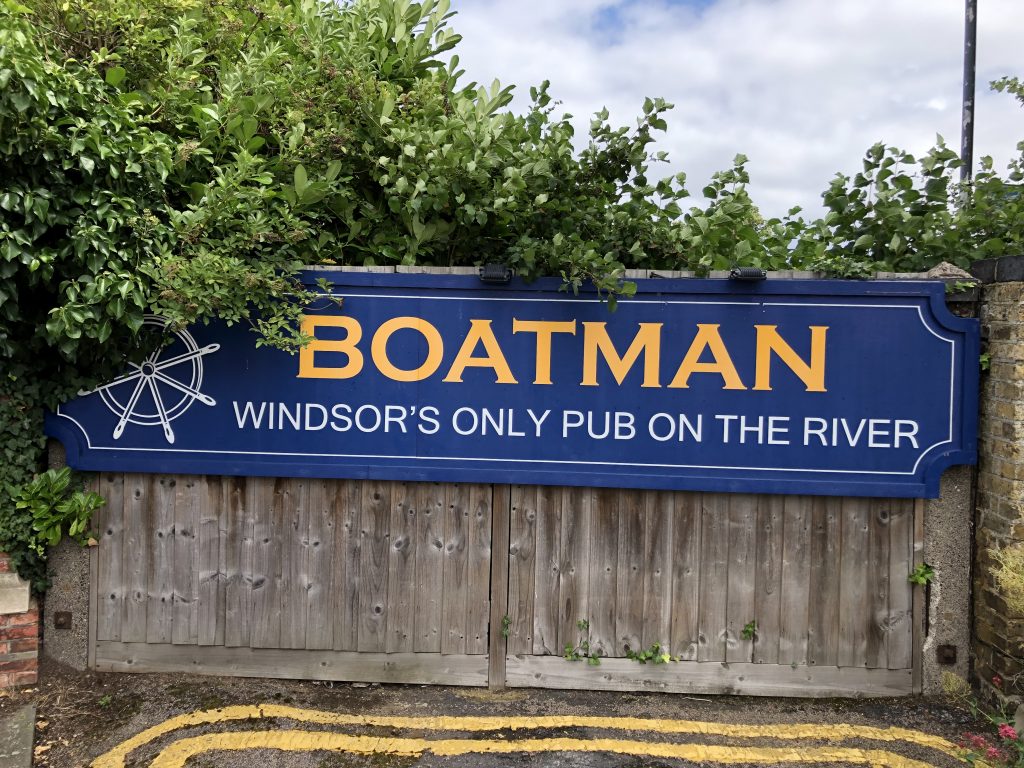 The Boatman pub in Windsor